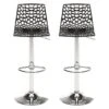 Lot De 2 Tabourets De Bar CLARK - Polypropylène - Noir Graphite 2 Lot De 2 Tabourets De Bar CLARK - Polypropylène - Noir Graphite -Electroménager Soldes tabouret de bar 227453