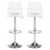 Lot De 2 Tabourets De Bar CLARK - Polypropylène - Blanc Dolomite 1 Lot De 2 Tabourets De Bar CLARK - Polypropylène - Blanc Dolomite -Electroménager Soldes tabouret de bar 227473