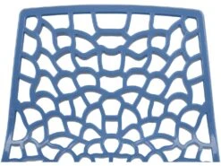 Lot De 2 Tabourets De Bar CLARK - Polypropylène - Bleu Prusse -Electroménager Soldes tabouret de bar 256663