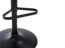Lot De 2 Tabourets De Bar En Velours Et Métal - Noir - DORALIZ -Electroménager Soldes tabouret de bar 569775