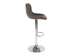 KAYELLES Lot De 2 Tabourets De Bar Design Effet Vieilli BASE (Marron) -Electroménager Soldes tabouret de bar 9145403