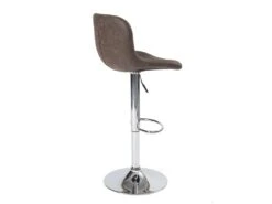 KAYELLES Lot De 2 Tabourets De Bar Design Effet Vieilli BASE (Marron) -Electroménager Soldes tabouret de bar 9145405