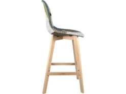 KAYELLES Lot De 2 Tabouret Chaise De Bar Patchwork Tissu SLICK (patchwork Floral) -Electroménager Soldes tabouret de bar 9145535