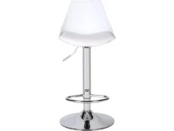 KAYELLES Lot De 2 Tabourets Design Contemporain SONO (blanc) -Electroménager Soldes tabouret de bar 9145693