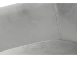 Chaise Haute De Bar En Velours Gris Clair Et Pieds Métal - CHIC -Electroménager Soldes tabouret de bar 9146055