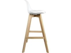 KAYELLES Lot De 2 Chaises De Bar Scandinave MALI (Blanc) 9 KAYELLES Lot De 2 Chaises De Bar Scandinave MALI (Blanc) -Electroménager Soldes tabouret de bar 9146317