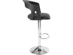 KAYELLES Lot De 2 Tabourets De Bar Design Avec Accoudoirs AYO (noir) -Electroménager Soldes tabouret de bar 9146583