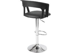 KAYELLES Lot De 2 Tabourets De Bar Design Avec Accoudoirs AYO (noir) -Electroménager Soldes tabouret de bar 9146585