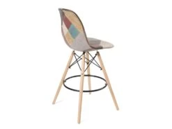 KAYELLES Lot De 2 Chaises De Bar Patchwork Scandinave SLEO 8 KAYELLES Lot De 2 Chaises De Bar Patchwork Scandinave SLEO -Electroménager Soldes tabouret de bar 9146965