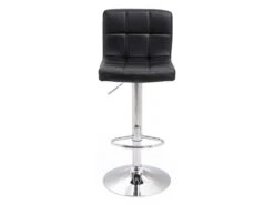 Lot De 2 Tabourets De Bar Noir MIKE - HAPPY GARDEN -Electroménager Soldes tabouret de bar 9218315