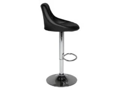 Tabouret De Bar Noir JASPER - HAPPY GARDEN -Electroménager Soldes tabouret de bar 9218465