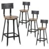 INDUS - Lot De 4 Chaises Snack Industriel H65 2 INDUS - Lot De 4 Chaises Snack Industriel H65 -Electroménager Soldes tabouret de bar 9218907