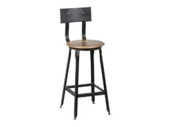 INDUS - Lot De 4 Chaises Snack Industriel H65 -Electroménager Soldes tabouret de bar 9218909