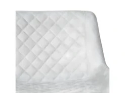 Lot De 3 Tabourets Tissu Gris Clair Pieds Métal Noir - MANHATTAN -Electroménager Soldes tabouret haut 10684221