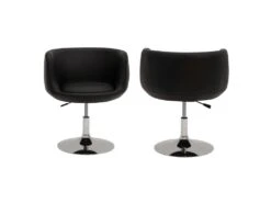 Tabouret De Bar Noir NOLAN - HAPPY GARDEN -Electroménager Soldes tabouret haut 10779915