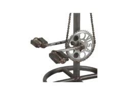 Tabouret à Pédales Bois Et Acier - CYCLO N°1 -Electroménager Soldes tabouret haut 11143095