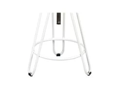 Tabouret De Bar Métal Blanc/Bois Massif - CHALERSTON 7 Tabouret De Bar Métal Blanc/Bois Massif - CHALERSTON -Electroménager Soldes tabouret haut 11143473