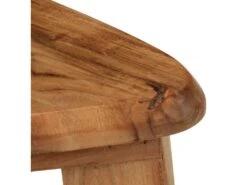 Lot De Deux Tabourets De Bar Design Chaise Siège Bois D'acacia Massif Triangulaire 1202114 -Electroménager Soldes tabouret haut 11220799