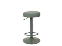 SMIDO - Lot De 2 Tabourets Réglables Simili Vert -Electroménager Soldes tabouret haut 12600219