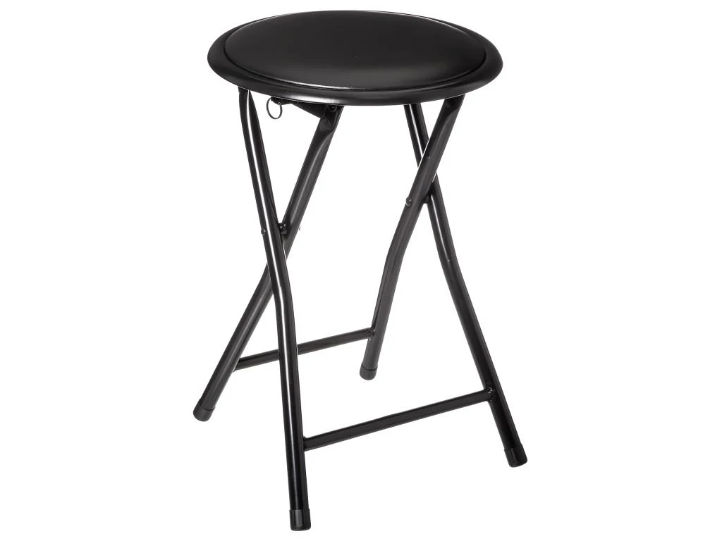 Tabouret Pliant Noir - FIVE 3 Tabouret Pliant Noir - FIVE