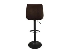 Tabouret De Bar Style Vintage Coloris Brun Foncé. Collection BELFAST. -Electroménager Soldes tabouret haut 12988005