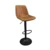 Tabouret De Bar Style Vintage Coloris Cognac. Collection BELFAST. -Electroménager Soldes tabouret haut 12988009