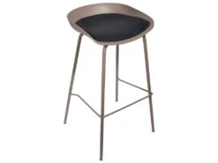 Tabouret De Bar, Couleur Marron. 43x43x86