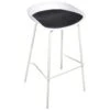 Tabouret De Bar Blanc, Couleur Blanc. 43x43x85 -Electroménager Soldes tabouret haut 13083875