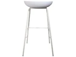 Tabouret De Bar Blanc, Couleur Blanc. 43x43x85 -Electroménager Soldes tabouret haut 13083881