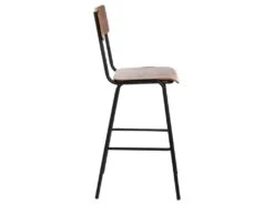 Arlet - Lot De 2 Chaises De Bar Métal Et Bois 67cm - Couleur - Bois Clair 16 Arlet - Lot De 2 Chaises De Bar Métal Et Bois 67cm - Couleur - Bois Clair -Electroménager Soldes tabouret haut 13390789
