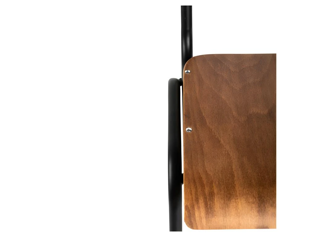 Arlet - Lot De 2 Chaises De Bar Métal Et Bois 67cm - Couleur - Bois Clair 10 Arlet - Lot De 2 Chaises De Bar Métal Et Bois 67cm - Couleur - Bois Clair – Image 8