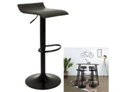 Tabouret De Bar Reglable Dante -Electroménager Soldes tabouret haut 13497949