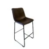Tabouret De Bar RONDA Coloris Cognac -Electroménager Soldes tabouret haut 13612591