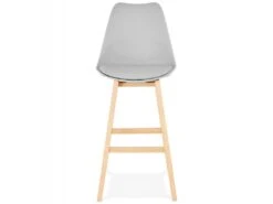 Tabouret De Bar Scandinave "Elise" 112cm Gris -Electroménager Soldes tabouret haut 14127919