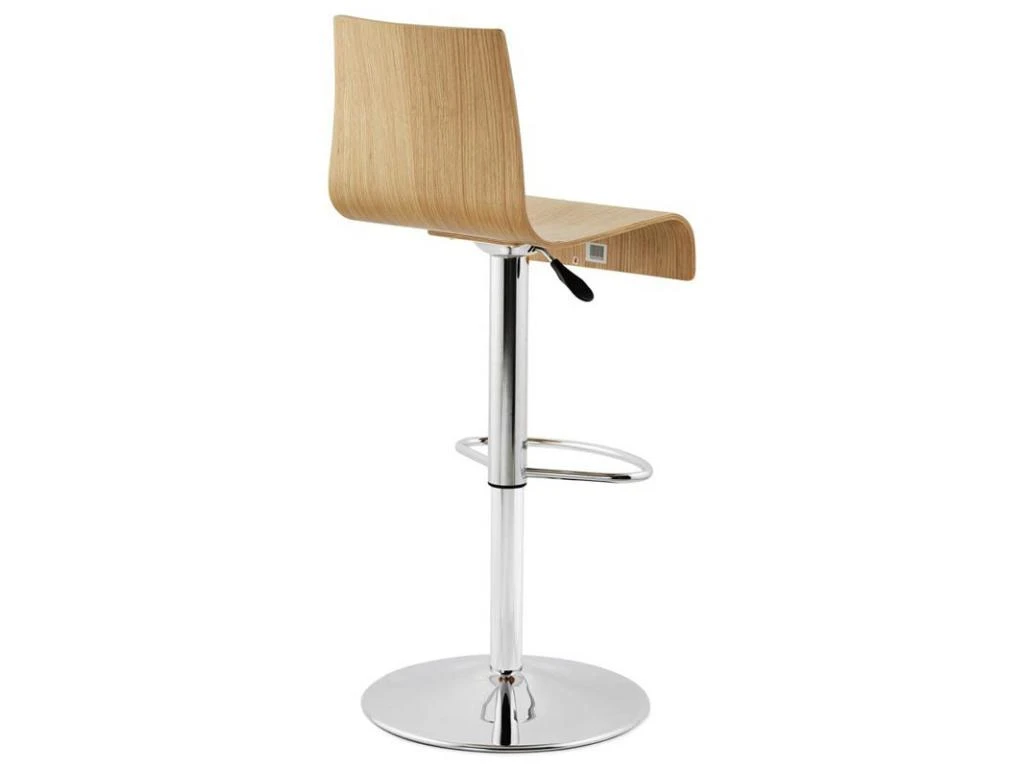 Tabouret De Bar Design "Zebra" 107cm Naturel 6 Tabouret De Bar Design "Zebra" 107cm Naturel – Image 4