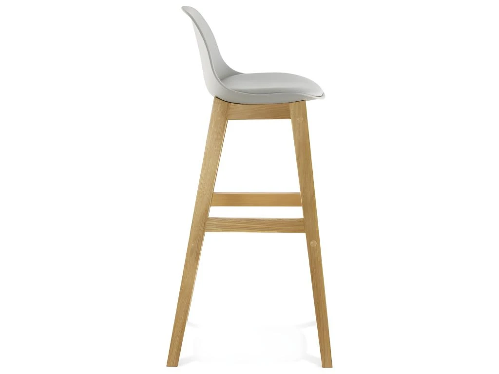 Tabouret De Bar Design "Lund" 102cm Gris 6 Tabouret De Bar Design "Lund" 102cm Gris – Image 4