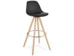 Tabouret De Bar "Bjarki" 95cm Noir