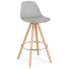 Tabouret De Bar "Bjarki" 85cm Gris 2 Tabouret De Bar "Bjarki" 85cm Gris -Electroménager Soldes tabouret haut 14129167