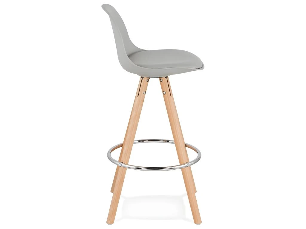 Tabouret De Bar "Bjarki" 85cm Gris 4 Tabouret De Bar "Bjarki" 85cm Gris – Image 2