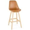 Tabouret De Bar Scandinave "Naïs" 112cm Brun