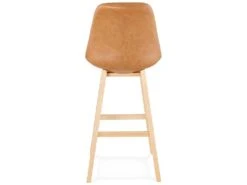 Tabouret De Bar Scandinave "Naïs" 112cm Brun -Electroménager Soldes tabouret haut 14130115