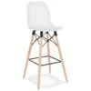 Tabouret De Bar Design "Carno" 111cm Blanc -Electroménager Soldes tabouret haut 14131155