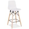 Tabouret De Bar Design "Marlina" 108cm Blanc