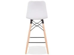 Tabouret De Bar Design "Marlina" 108cm Blanc -Electroménager Soldes tabouret haut 14131213