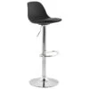 Tabouret De Bar "Queen" 104cm Noir -Electroménager Soldes tabouret haut 14131851