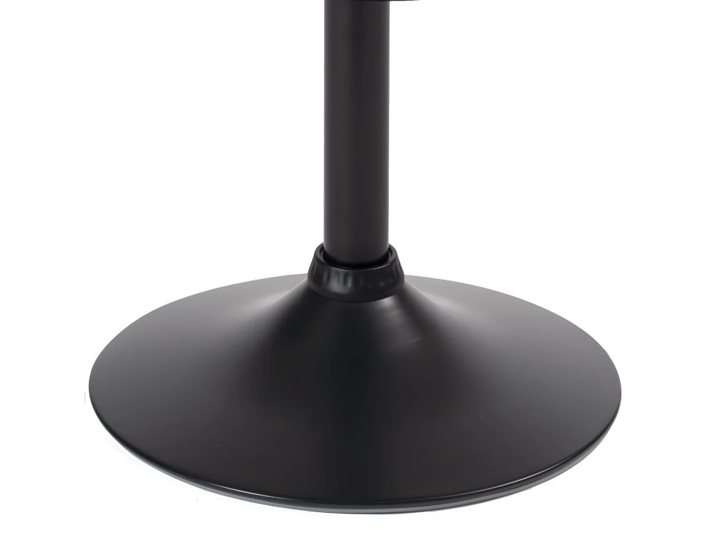 KAYELLES Lot De 2 Tabourets Bar Rond Réglable En Hauteur Et Pivotant - YO (Noir Intégral) 4 KAYELLES Lot De 2 Tabourets Bar Rond Réglable En Hauteur Et Pivotant - YO (Noir Intégral) – Image 2