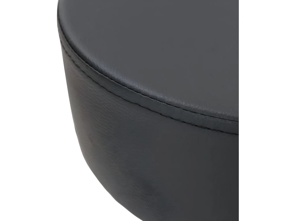 KAYELLES Lot De 2 Tabourets Bar Rond Réglable En Hauteur Et Pivotant - YO (Noir Intégral) 6 KAYELLES Lot De 2 Tabourets Bar Rond Réglable En Hauteur Et Pivotant - YO (Noir Intégral) – Image 4