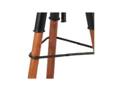 Tabouret Bois Et Acier - TETRA -Electroménager Soldes tabouret haut 14460907