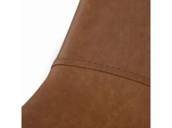 AUGUSTIN - Lot De 2 Tabourets De Bar John Marron Hauteur D'assise 65cm -Electroménager Soldes tabouret haut 14666983