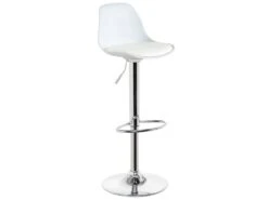 KAYELLES Lot De 2 Tabourets De Bar Design Réglable Pivotant SIG (Blanc) 10 KAYELLES Lot De 2 Tabourets De Bar Design Réglable Pivotant SIG (Blanc) -Electroménager Soldes tabouret haut 14723229
